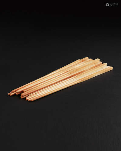 牙雕筷子10组