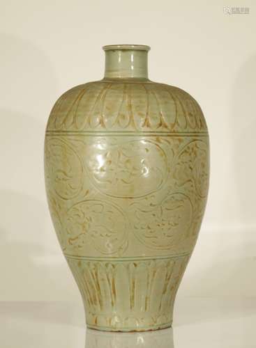 Chinese Celadon Porcelain Vase