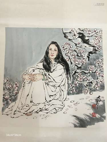 Chinese Ink/Color Painting on Paper