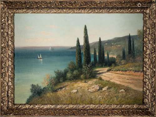 Efim Volkov Russian ( 1844-1920) Oil Painting