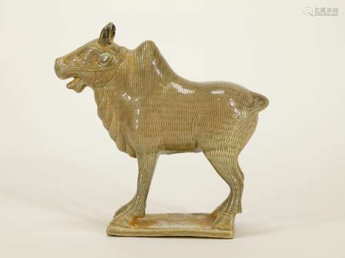 A Chinese Porcelain Cow