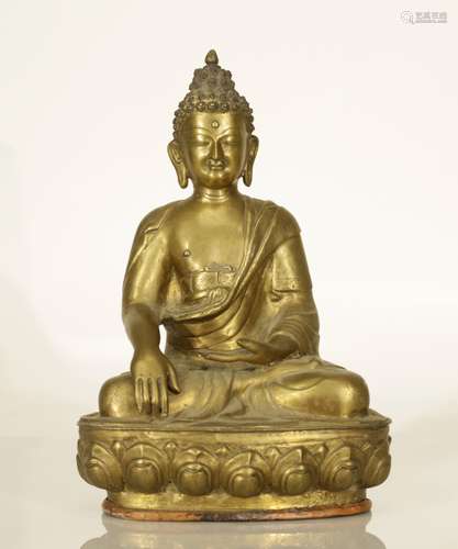 Chinese Bronze Buddha