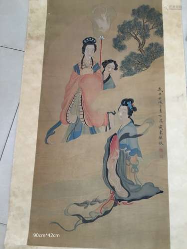 Chinese Ink/Color Painting on Paper