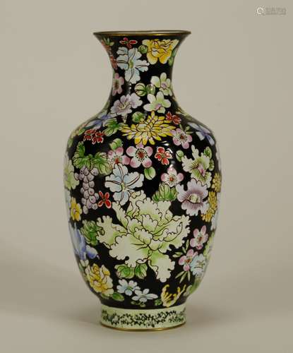 Chinese Cloisonne Vase