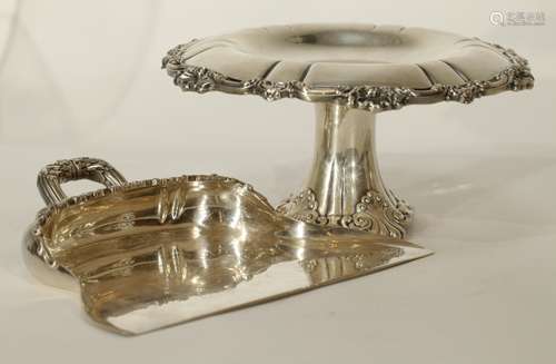 Tiffany & Co. 19th C. Tazza & Table Silver