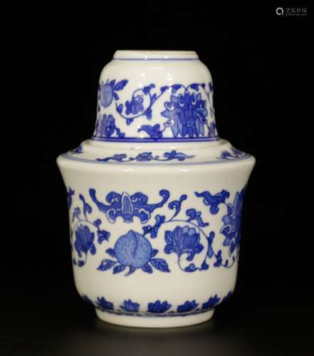 Chinese Blue/White Porcelain Cup