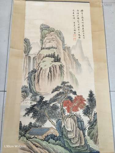 Chinese Ink/Color Painting on Paper