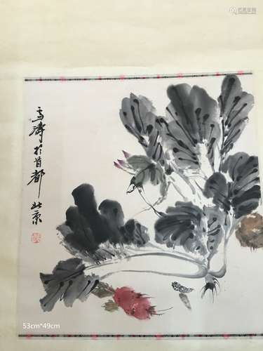 Chinese Ink/Color Painting on Paper