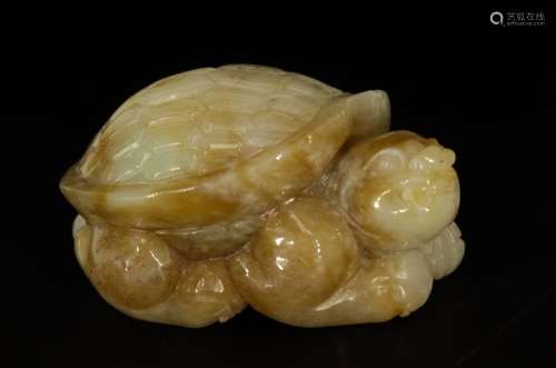 Chinese Jadeite Carved Turtle