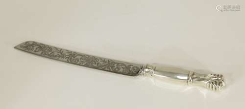 Sterling & Stainless Steel Bread Knife