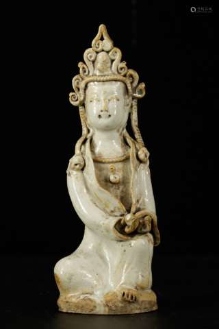 Chinese Porcelain Guanyin Figural