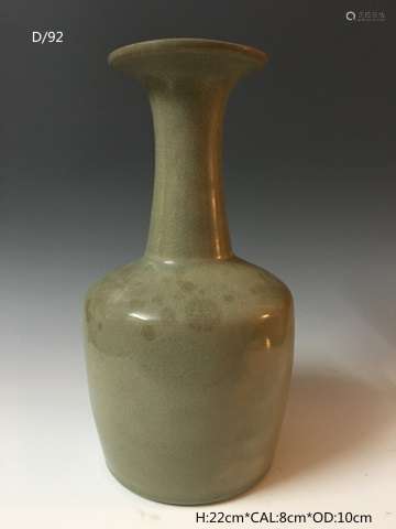 Chinese Celadon Glazed Porcelain Vase