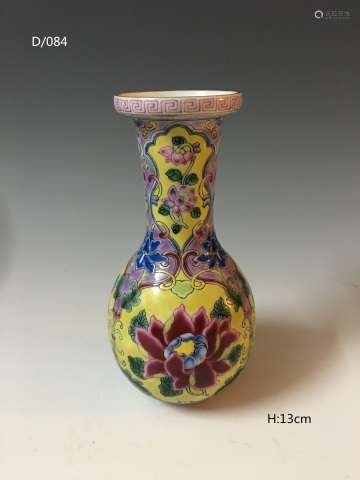 Chinese Famille Rose Porcelain Vase