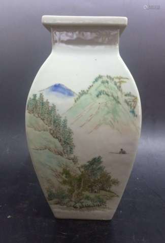 Republic Period Chinese Famille Rose Vase