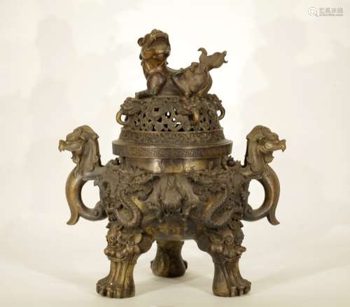 Chinese Bronze Burner