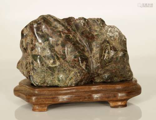 A Chinese Scholar Rock w/ Stand