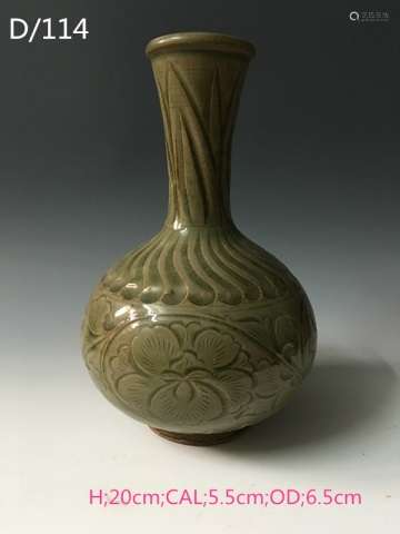 Chinese Celadon Glaze Ceramic Vase