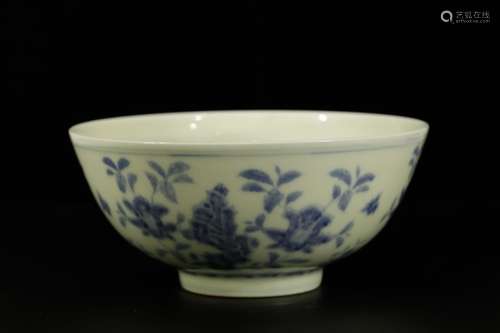 Chinese Blue/White Porcelain Bowl