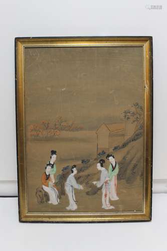 Chinese Painting on Board