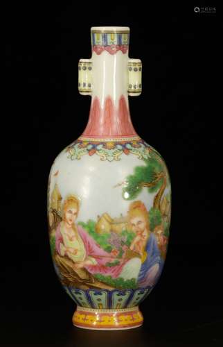 Chinese Famille Rose Vase