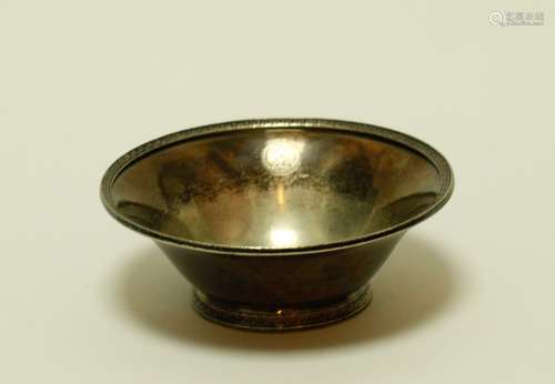 European Silver Bowl, Marked