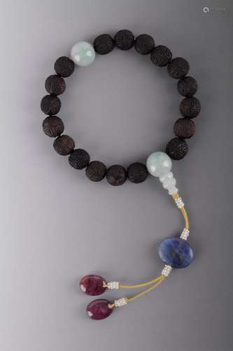 Chinese Wood Prayer Beads