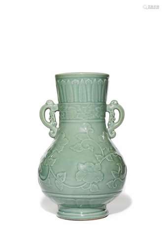 A CHINESE CELADON VASE