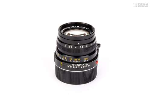 Summicron-M 2/50mm Prototype