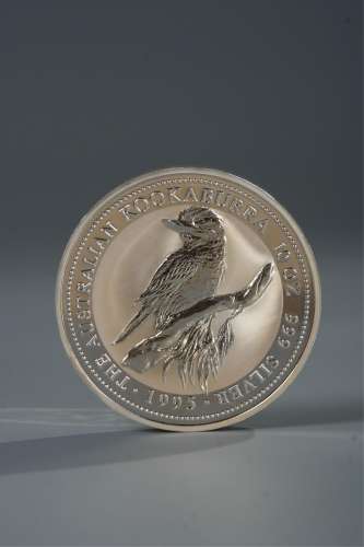 AUSTRALIAN KOOKABURRA 10 OZ 999 SILVER COIN