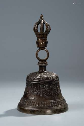 CHINESE TIBETAN BRONZE BELL