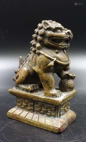 CHINESE BRONZE FOOLION