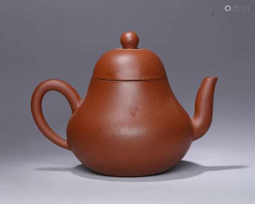 CHINESE YIXING ZISHA TEAPOT