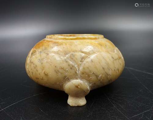 CHINESE SOAP STONE CARVED CENSER