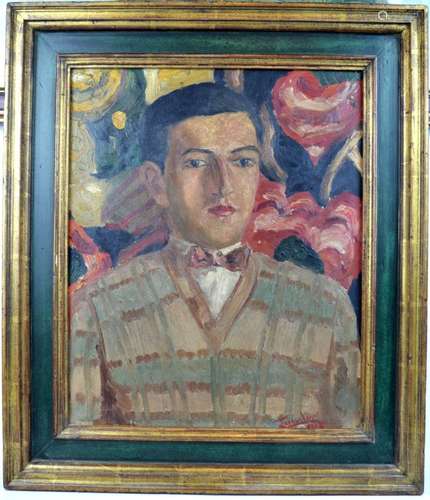 Portrait Moise Kisling 1926 by Jacqueline Goddard