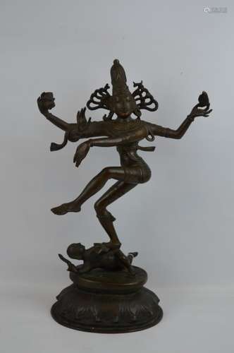 Antique Indian Bronze Shiva as Lord of Dance