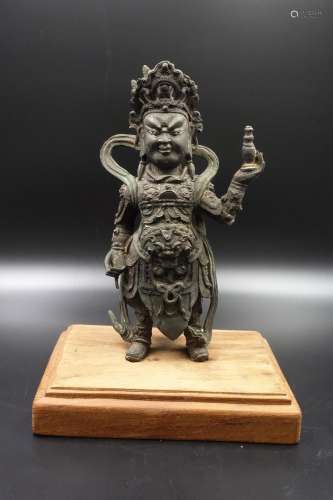Chinese Bronze Figure Of Immortal