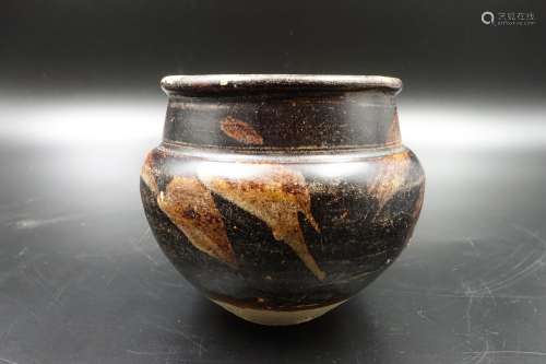 Chinese Song Dynasty Jizhou Ware Porcelain Jar