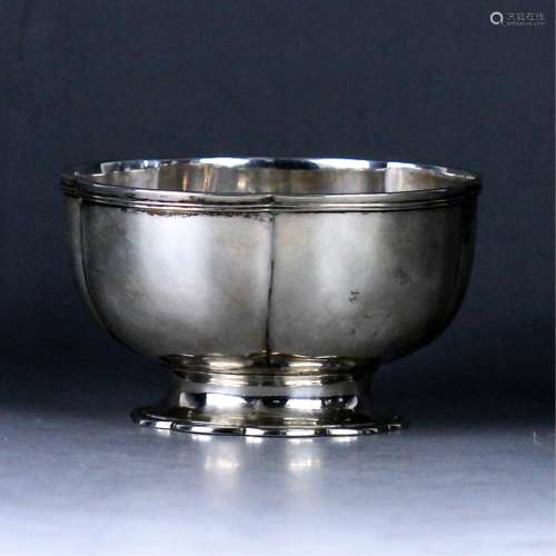 Chinese Pure Silver Bowl
