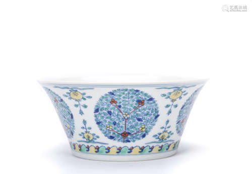 A Chinese Dou-Cai Porcelain Bowl