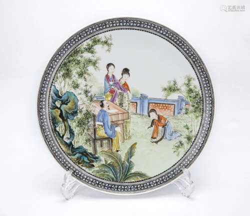 A Chinese Porcelain Plate