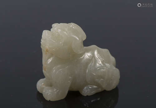 A Chinese Celadon Jade Carving