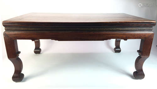 A Chinese Hardwood Low Table