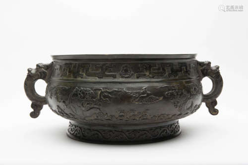 A Chinese Bronze Censer