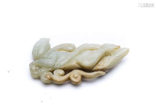 A Chinese Carved Jade Pendant