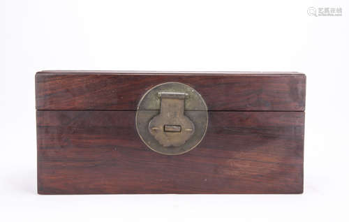 A Chinese Hardwood Box