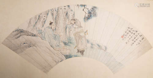 A Chinese Fan Painting