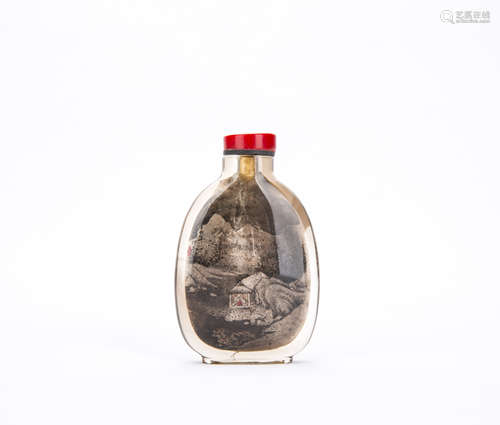 A Chinese Glass Snuff Bottle