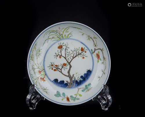 A Chinese Porcelain Plate