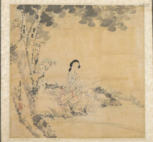 A Chinese Frame Painting