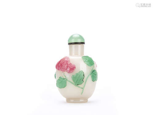 A Chinese Glass Snuff Bottle